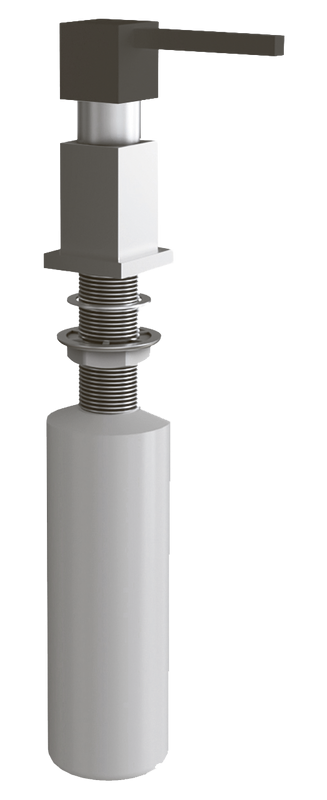 Дозатор для кухонной мойки Florentina Квадро anthracite