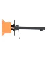 Смеситель для раковины Orange Lutz M04-722b С ВНУТРЕННЕЙ ЧАСТЬЮ чёрный Смеситель для раковины Orange Lutz M04-722b С ВНУТРЕННЕЙ ЧАСТЬЮ чёрный