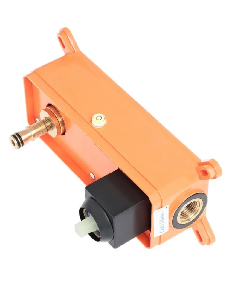 Смеситель для раковины Orange Lutz M04-722b С ВНУТРЕННЕЙ ЧАСТЬЮ  чёрный