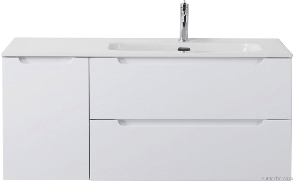 Тумба с раковиной BelBagno Etna 120 R 2 ящика. дверца, bianco lucido