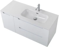 Тумба с раковиной BelBagno Etna 120 R 2 ящика. дверца, bianco lucido