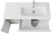 Тумба с раковиной BelBagno Etna 120 R 2 ящика. дверца, bianco lucido
