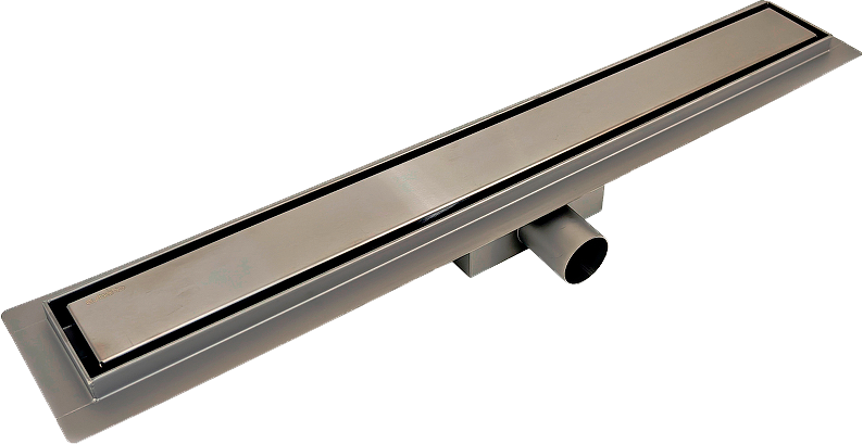 Душевой трап (лоток) Esbano Meta Tile 70 cм, оружейная сталь