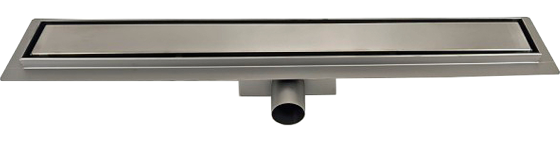 Душевой трап (лоток) Esbano Meta Tile 70 cм, оружейная сталь