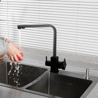 Смеситель для кухни Frap H802-6 F43802-6 черный