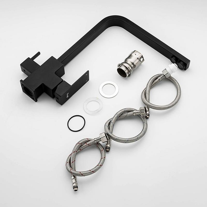 Смеситель для кухни Frap H802-6 F43802-6 черный