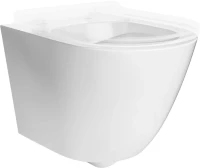 Унитаз подвесной KERAMA MARAZZI Sfera SF.wc.02 безободковый, с микролифтом, глянцевый белый