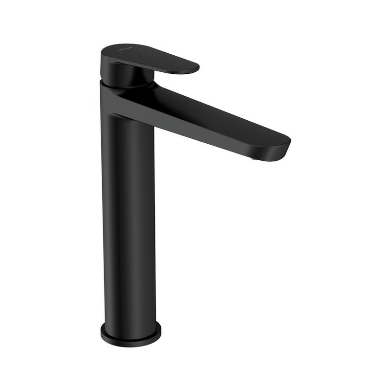 Смеситель для раковины Cersanit Лара (Lara) 68154 матовый черный