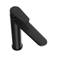 Смеситель для раковины Cersanit Лара (Lara) 68154 матовый черный Смеситель для раковины Cersanit Лара (Lara) 68154 матовый черный