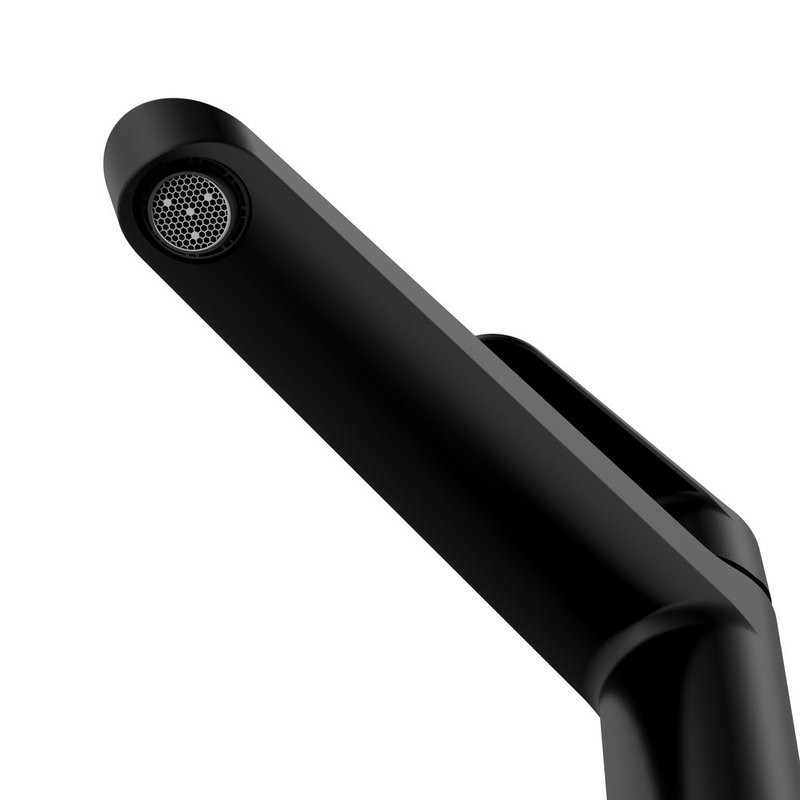 Смеситель для раковины Cersanit Лара (Lara) 68154 матовый черный