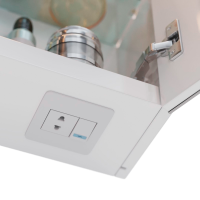 Зеркало-шкаф Lemark Zenon 50 с подсветкой