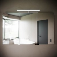 Мебель для ванной комнаты Sancos Urban двойная 120 см, белый глянец