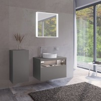 Шкаф Keuco Stageline 32811 L, инокс матовый
