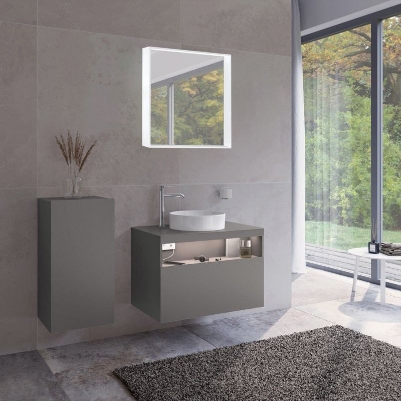 Шкаф Keuco Stageline 32811 L, инокс матовый