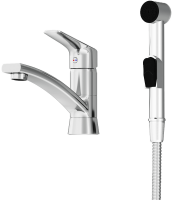 Комплект для раковины Damixa Jupiter 770230001 с гигиеническим душем, хром