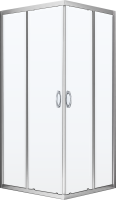 Душевой уголок Veconi Rovigo RV-101 90x90, профиль хром