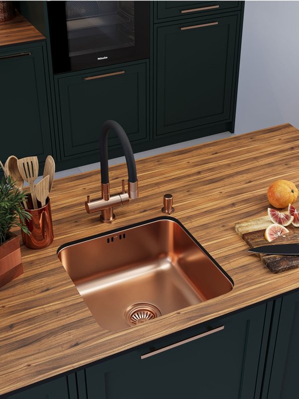Мойка кухонная Emar PVD A EMB-127A PVD Nano Coppery