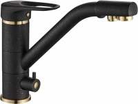Смеситель для кухни Steel Hammer SH 321 BLACK BR Смеситель для кухни Steel Hammer SH 321 BLACK BR