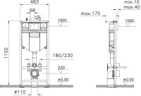 Комплект Norm Fit 9773B099-7207 с микролифтом