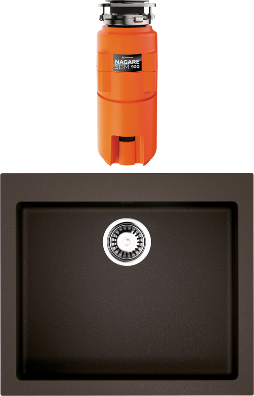 Комплект Мойка Omoikiri Bosen 57-ES espresso + Измельчитель Nagare slim 900