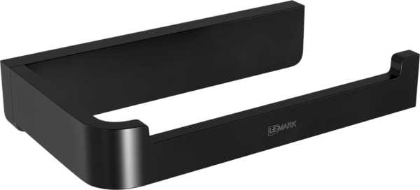 Держатель туалетной бумаги Lemark Smooth line 9722008 черный