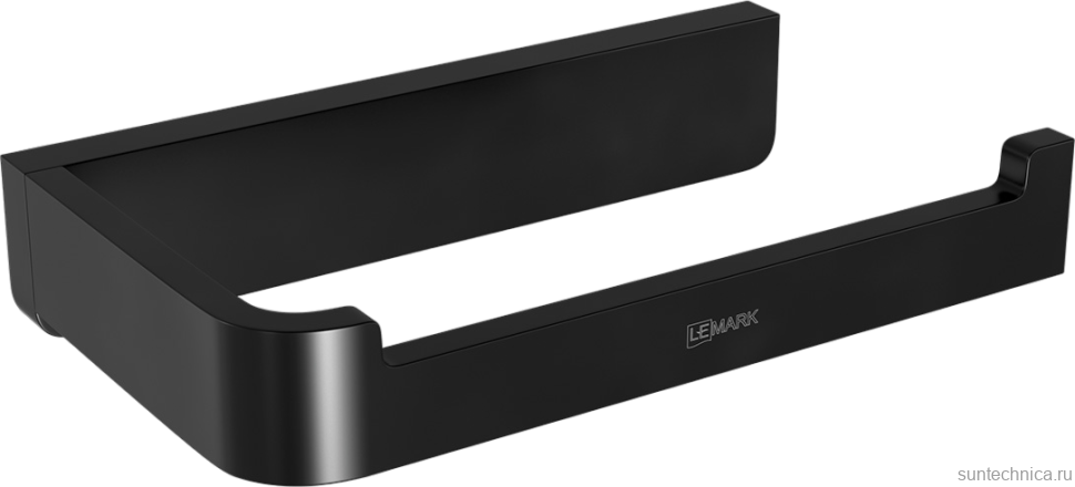 Держатель туалетной бумаги Lemark Smooth line 9722008 черный