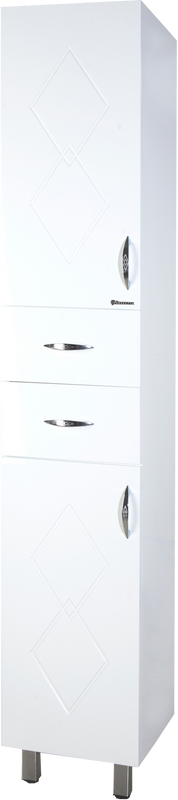 Шкаф пенал для ванной Bellezza Элеганс 35 универсальный