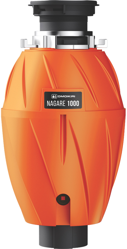 Комплект Мойка Omoikiri Tedori 57-GR leningrad grey + Измельчитель Nagare 1000