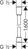 Душевой комплект Hansgrohe Rainfinity 15382700 + 26232700 + 26864700 + 28276700 + 26858700