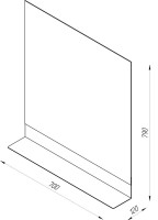 Мебель для ванной комнаты Sanflor Тайлер 70