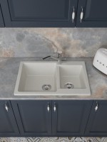 Мойка кухонная Domaci Болонья М-191-001 белая Мойка кухонная Domaci Болонья М-191-001 белая