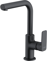 Смеситель для раковины Kludi Pure&Style 400243975 черный матовый