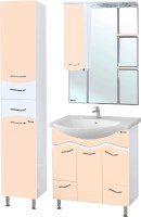 Мебель для ванной комнаты Bellezza Мари 75 белая, бежевая
