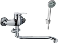 Смеситель с длинным изливом для ванны D-lin 405-6 D140405-6 хром
