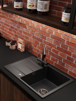 Мойка кухонная Emar Quartz EMQ-1700.Q морион