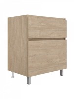 Мебель для ванной комнаты Teymi Laina 70 напольная, светлый дуб