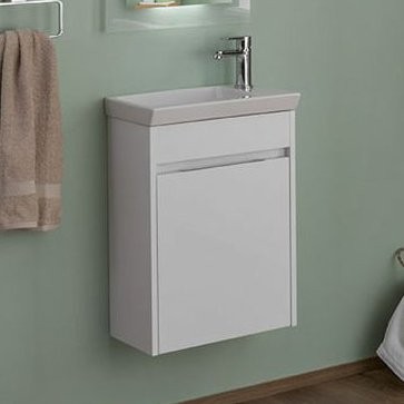 Тумба под раковину Aquanet Дувр 45 белая