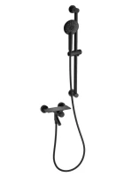 Смеситель для ванны с душем Wonzon & Woghand Click WW-FE05L222-MB матовый черный Смеситель для ванны с душем Wonzon & Woghand Click WW-FE05L222-MB матовый черный