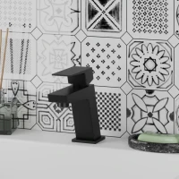 Смеситель для раковины Paini Torre 98YO205 черный Смеситель для раковины Paini Torre 98YO205 черный