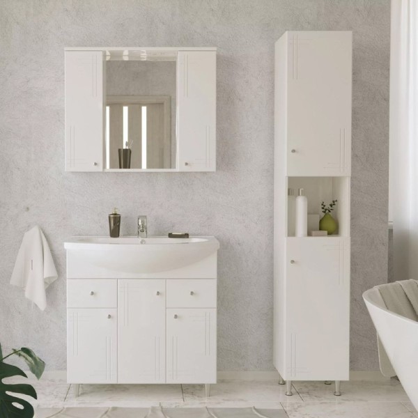 Мебель для ванной комнаты SanStar Июнь 80 белая