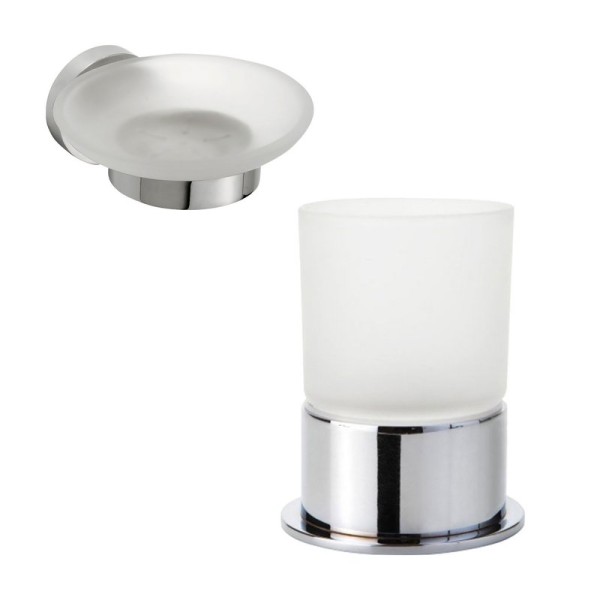 Набор Стакан Bemeta Omega 138110061 + Мыльница 104108042