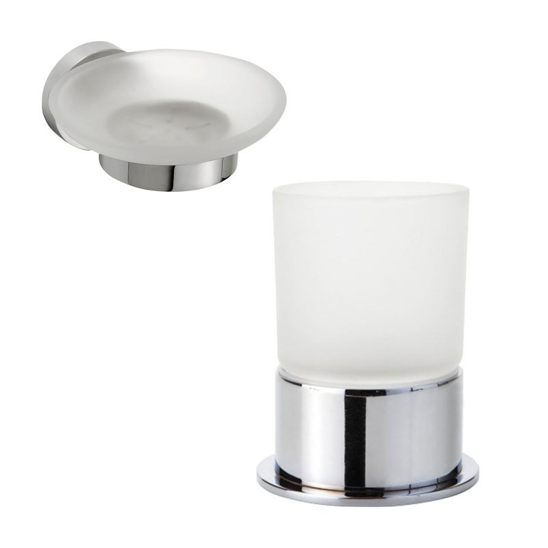 Набор Стакан Bemeta Omega 138110061 + Мыльница 104108042