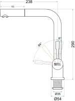 Смеситель для кухни Seaman Eco Venice SSN-0912P-GL gun light