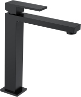 Смеситель для раковины Boheme Qubic 472-B matt black