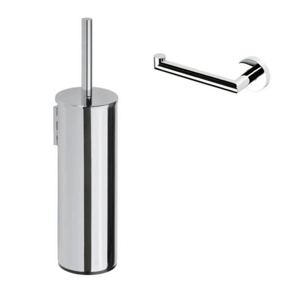 Набор Держатель Bemeta Omega 104212032 L, chrome + Ершик Bemeta Omega 102313066