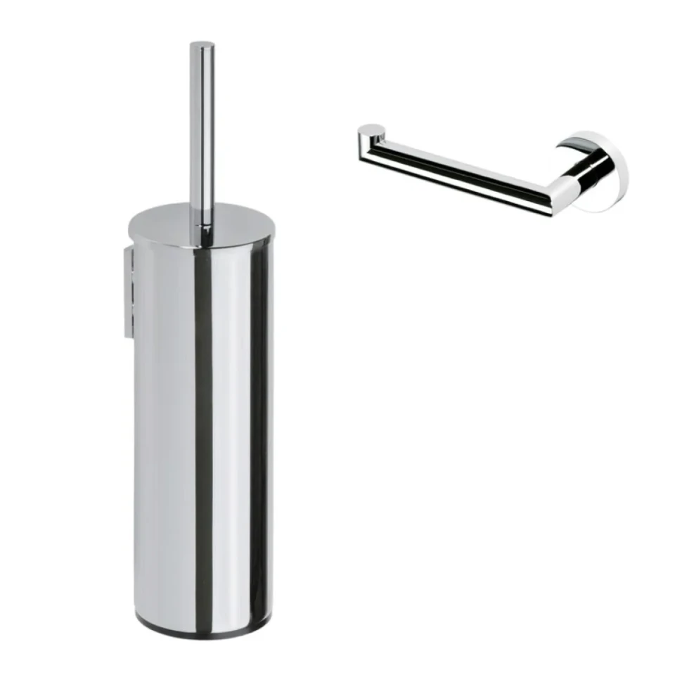 Набор Держатель Bemeta Omega 104212032 L, chrome + Ершик Bemeta Omega 102313066