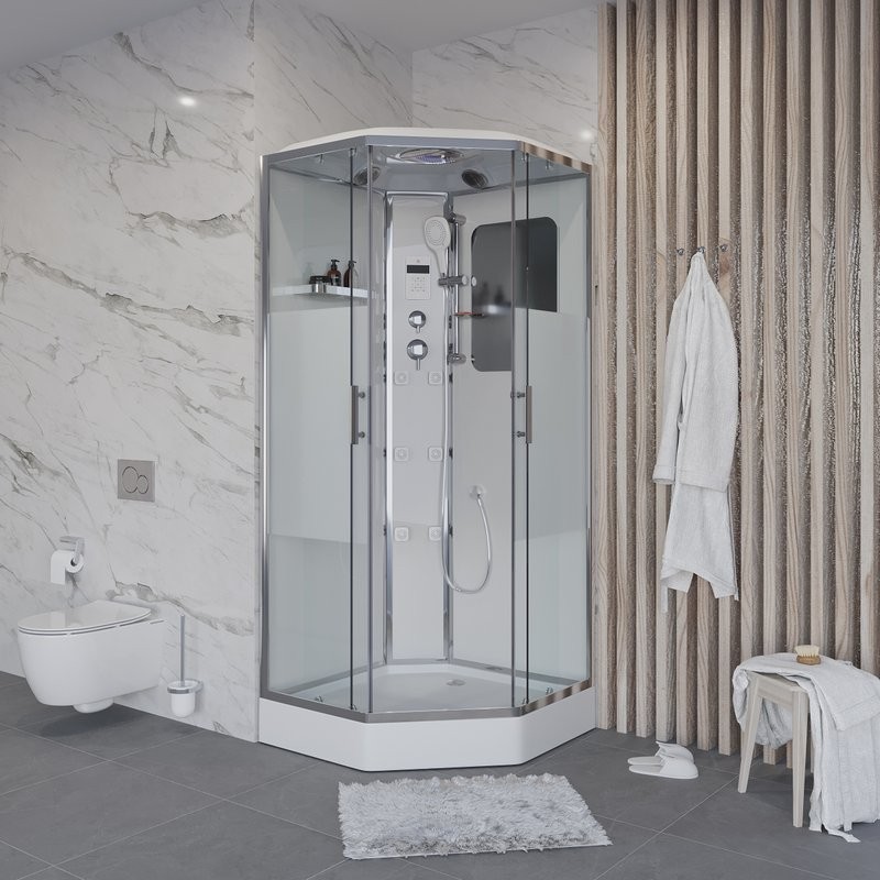 Душевая кабина Niagara Ultra NG-306-01 90х90, с низким поддоном