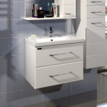 Тумба под раковину СаНта Омега Люкс 60 подвесная