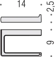Набор Держатель Colombo Design Lulu B6208 + Ершик B6207