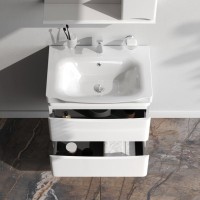 Мебель для ванной комнаты AM.PM Like 65 подвесная, белый глянец